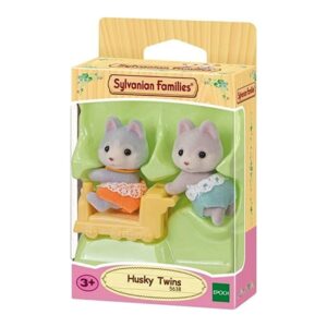 Sylvanian Families Husky Twins Figure Set