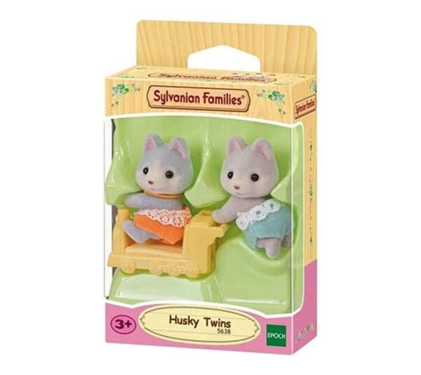 Sylvanian Families Husky Twins Figure Set