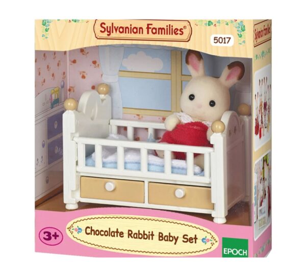 Sylvanian Families Chocolate Rabbit Baby Set