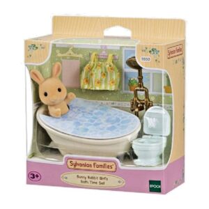 Sylvanian Families Sunny Rabbit Girl’s Bath Time Set